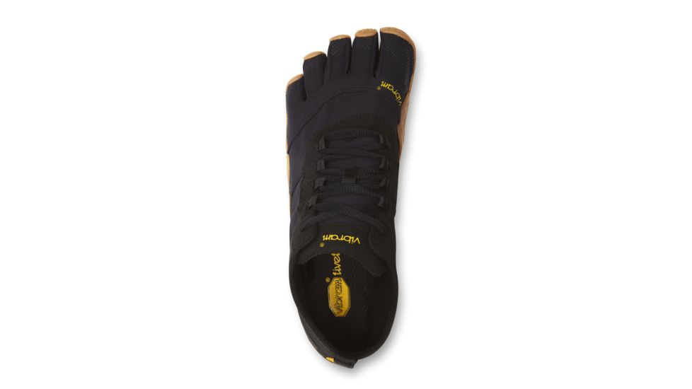 Vibram FiveFingers V-Trek Hiking Boots &amp; Shoes - Mens, Black/Gum, 40 EU, 18M740140