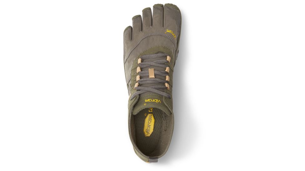 Vibram FiveFingers V-Trek Hiking Boots &amp; Shoes - Mens, Military/Dark Grey, 40 EU, 18M740240