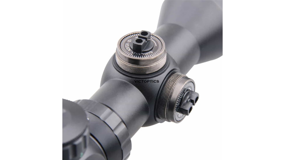 VictOptics AOE Rifle Scope, 2-6x32mm, Second Focal Plane, 1-inch Tube, Range Finder Non-Illuminated Reticle, 6061-T6, Black, OPSL09