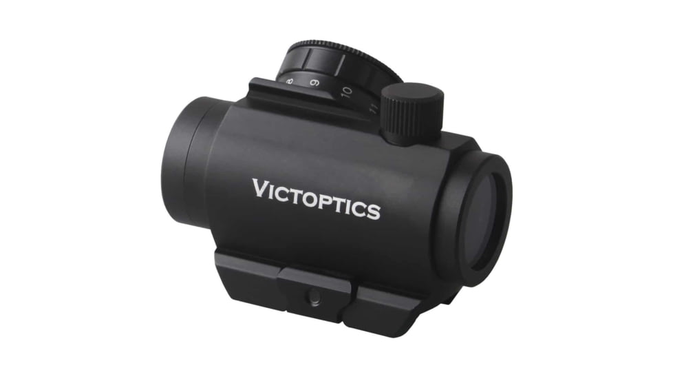 VictOptics CRL 1x22 Red Dot Sight, 3 MOA w/ Riser Picatinny Mount, Black, RDSL17