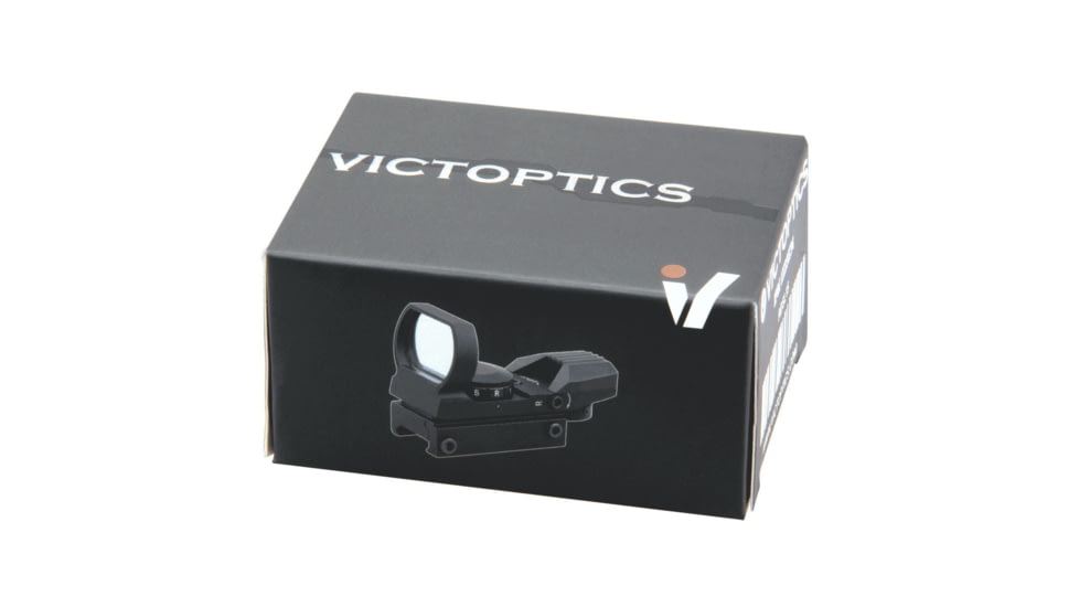 VictOptics IPM 1x23x34 21mm Weaver, Reflex Red Dot Sight, Black, RDSL15