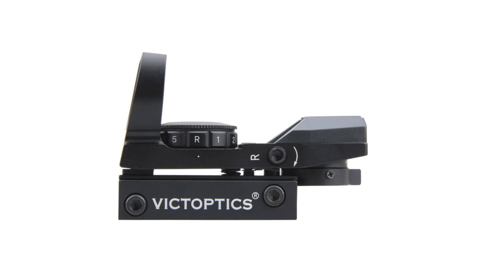 VictOptics IPM 1x23x34 21mm Weaver, Reflex Red Dot Sight, Black, RDSL15