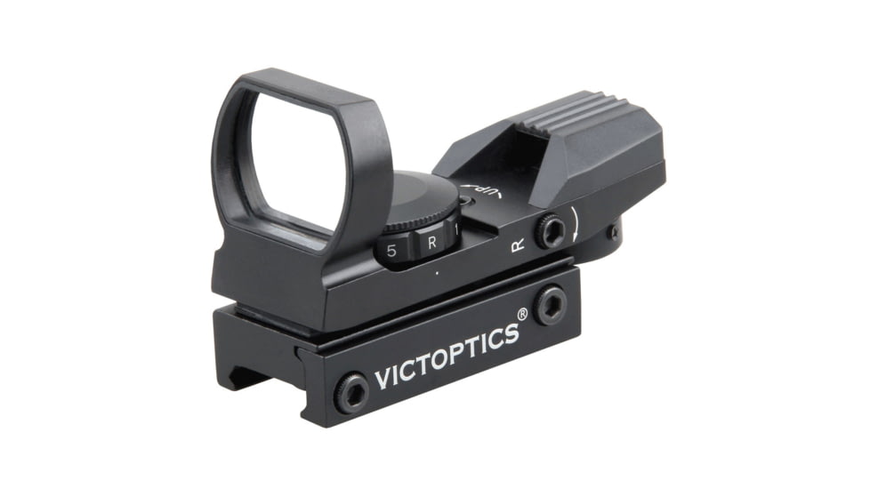 VictOptics IPM 1x23x34 21mm Weaver, Reflex Red Dot Sight, Black, RDSL15