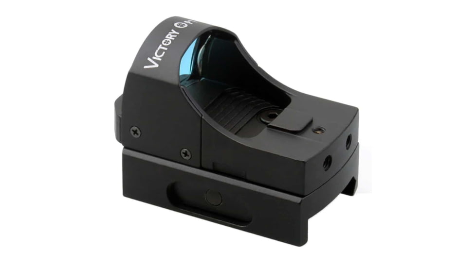 VictOptics Red Dot Sight, 1x, 18x22.5mm Objective Window, 3 MOA Dot Reticle, 6061-T6, Black, RDSL01