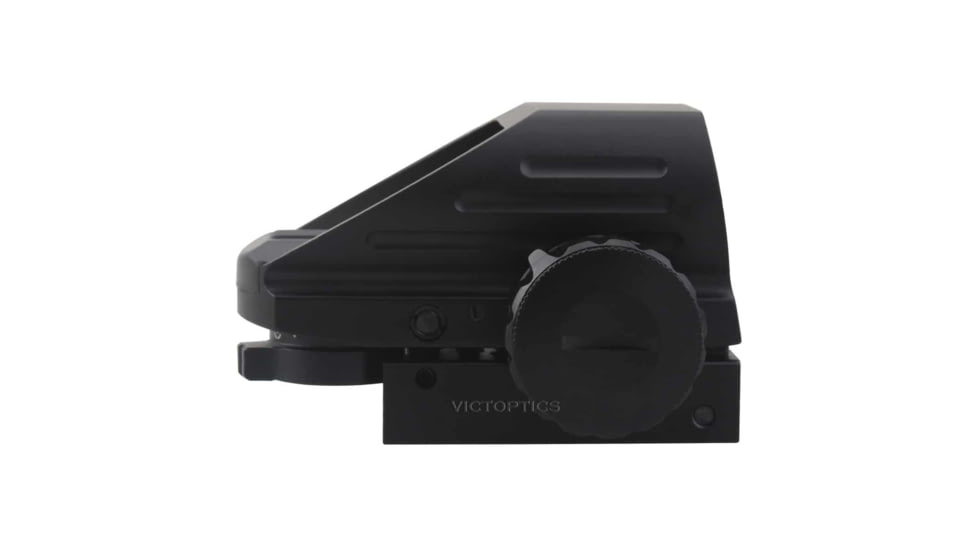 VictOptics Red Dot Sight, 1x, 22x33mm Objective Window, 4 Reticles, 6061-T6, Black, RDSL03