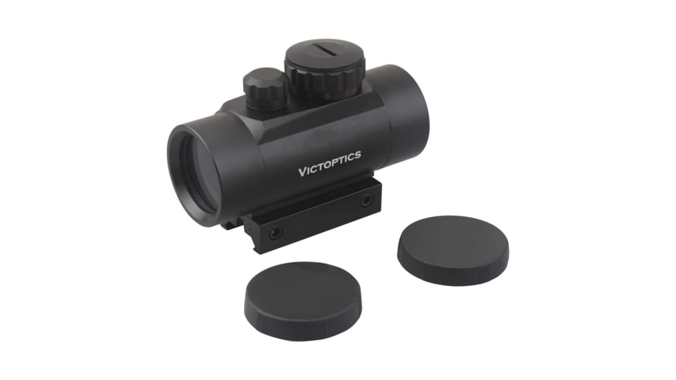 VictOptics Red Dot Sight, 1x35mm, 5 MOA Green/ Red Dot Reticle, 6061-T6, Black, RDSL05