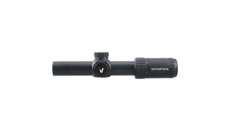VictOptics S6 AGN Rifle Scope, 1-6x24mm, 30mm Tube, Etched glass VI-CTSIX, Black Matte Finish, OPSL22