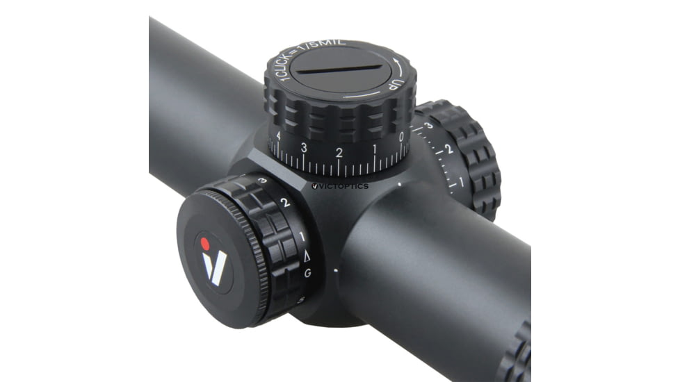 VictOptics S6 AGN Rifle Scope, 1-6x24mm, 30mm Tube, Etched glass VI-CTSIX, Black Matte Finish, OPSL22