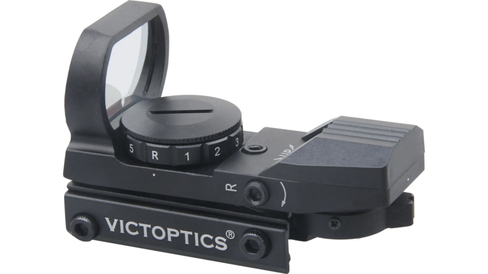 VictOptics Z1 1x23x34mm Multi Reticle Red Dot Sight, Dovetail Mount, Black, RDSL20