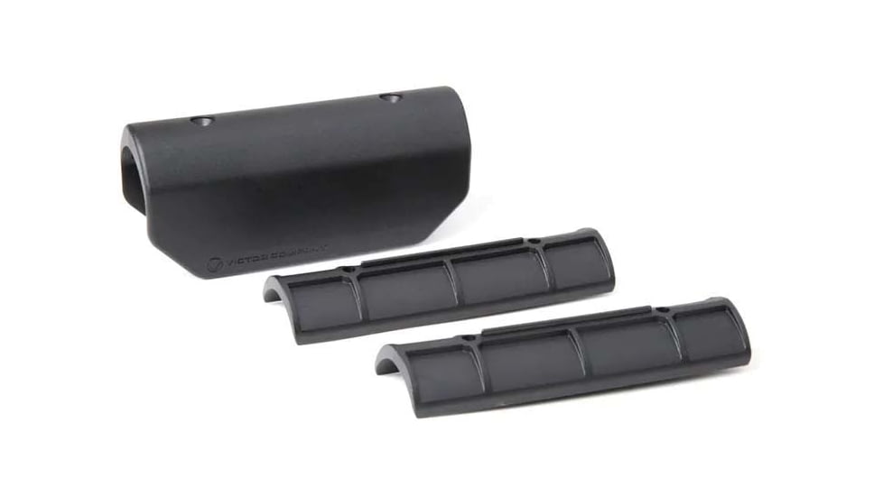 Victor Company Grippy Universal Cheekrest Kit, Black, 5in 1 1/2in, VC1022GCR-BLK