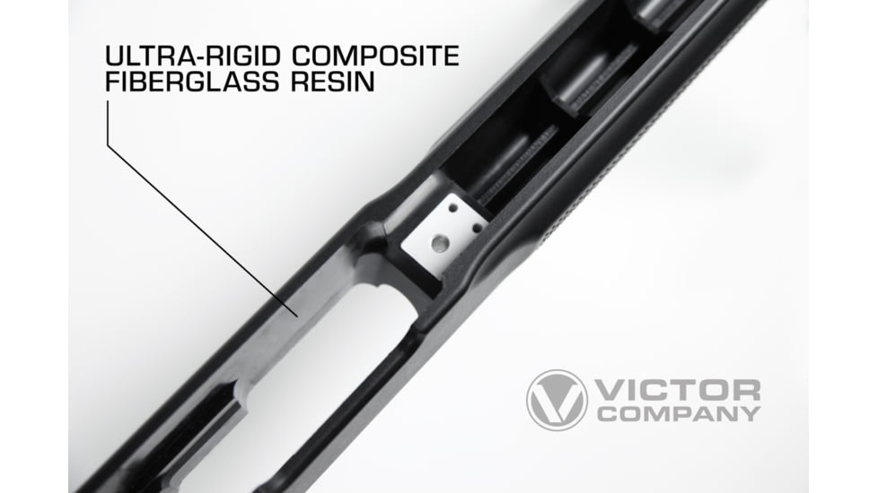 Victor Company Titan 1022 Precision Rimfire Stock, Black, TITAN-1022-BLK