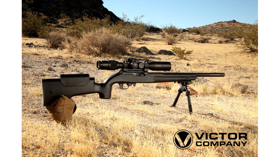 Victor Company Titan 1022 Precision Rimfire Stock, Black, TITAN-1022-BLK