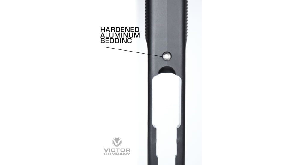 Victor Company Titan 1022 Precision Rimfire Stock, Black, TITAN-1022-BLK