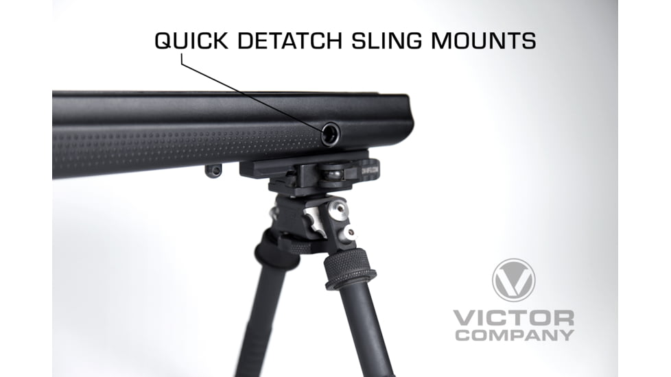 Victor Company Titan 1022 Precision Rimfire Stock, Black, TITAN-1022-BLK