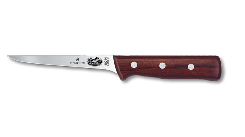 Victorinox Boning 5in. STR Narrow Flex Blade Rosewood HDL 40014