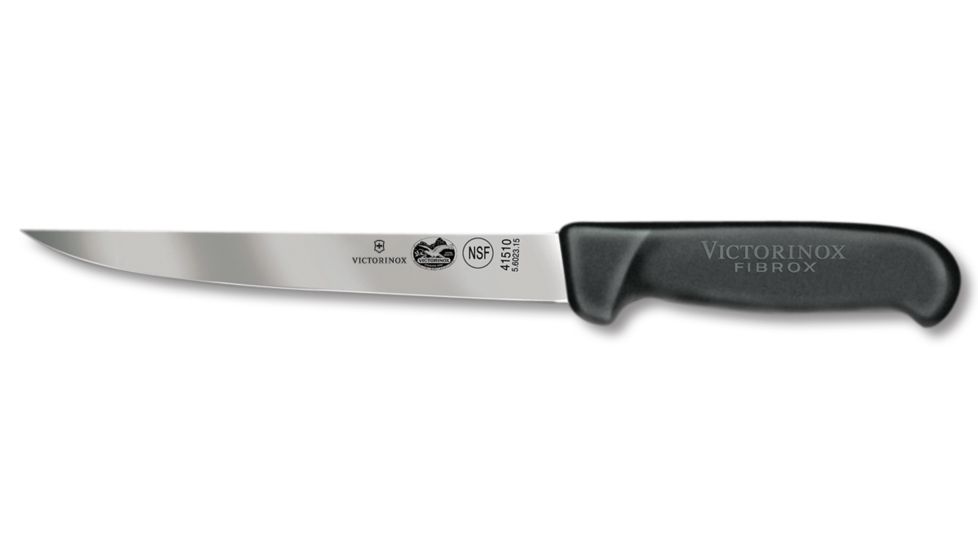 Victorinox Boning 7in. STR Extra-Wide Stiff Blade Black Fibrox HDL 41510