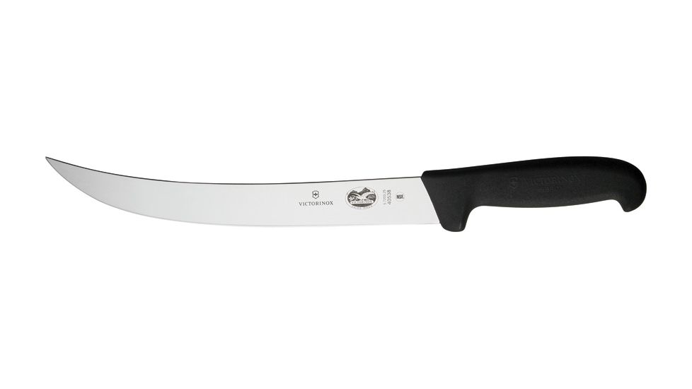 Victorinox Breaking Knife, 10in. Blade, black Fibrox handle VN40538