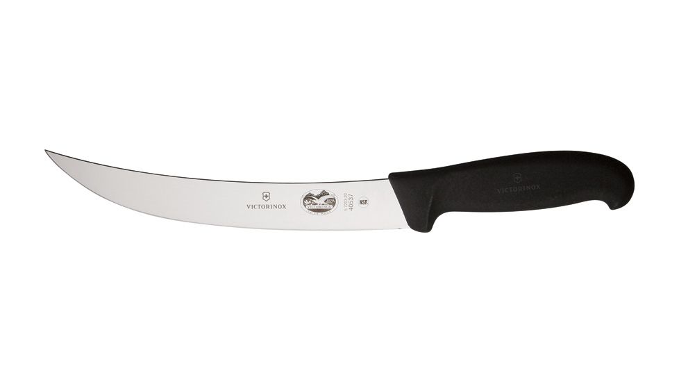 Victorinox Breaking Knife, 8in. Blade, black Fibrox handle VN40537