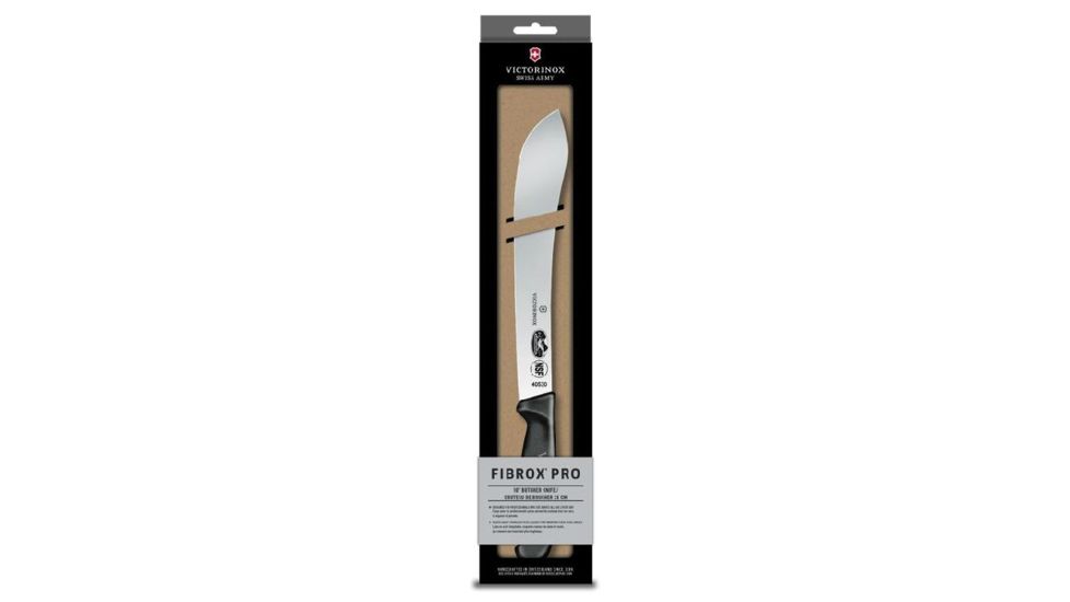 Victorinox Butcher 10in. STR Blade Black Fibrox HDL 47530