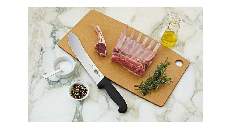 Victorinox Butcher 10in. STR Blade Black Fibrox HDL 47530