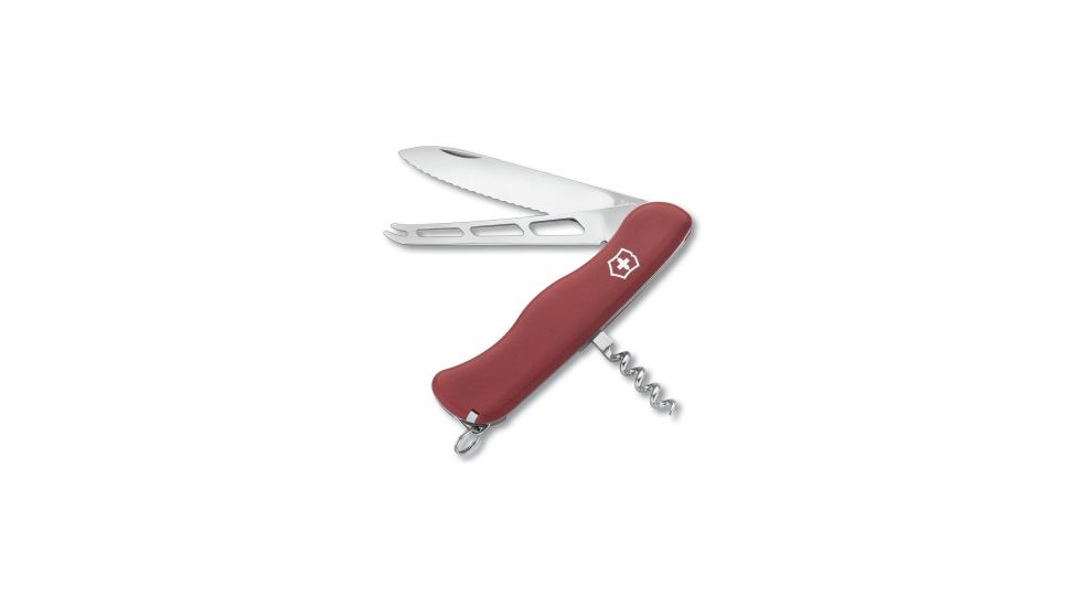 Victorinox Cheese Knife, Lockable, Red 80833