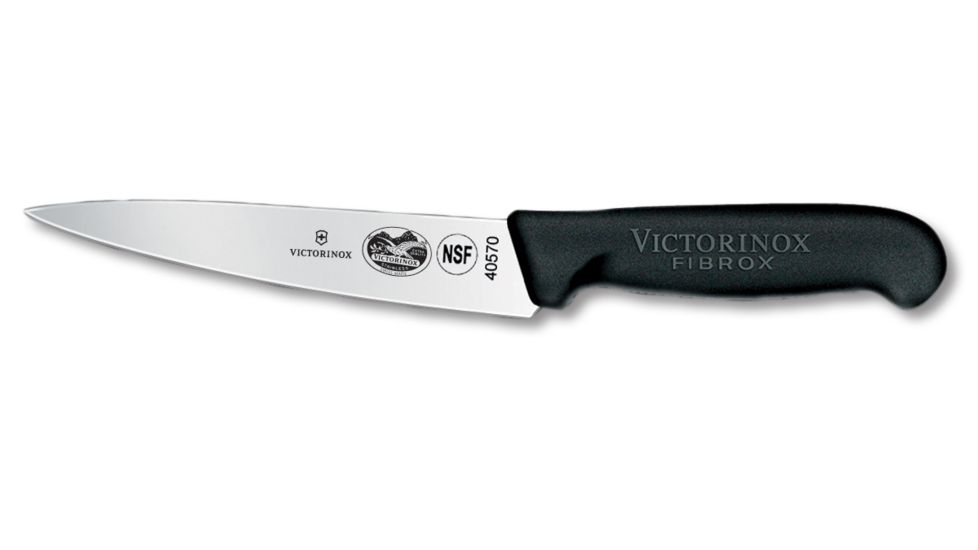 Victorinox Chefs 6in. Blade 1.25in. at Black Fibrox HDL 40570