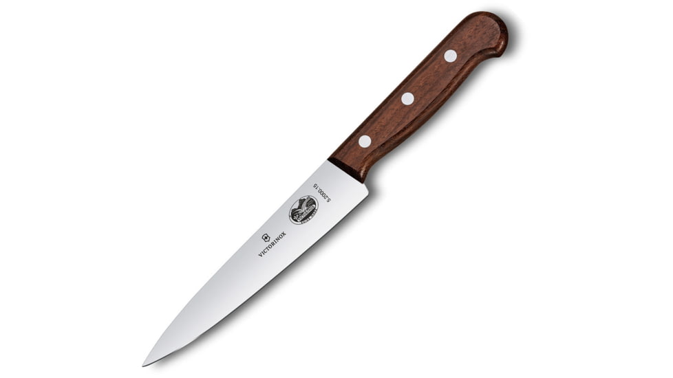 Victorinox Chefs Knife Rosewood, 6 satin finish high carbon stainless blade, Rosewood handle, 5.2000.15RX1