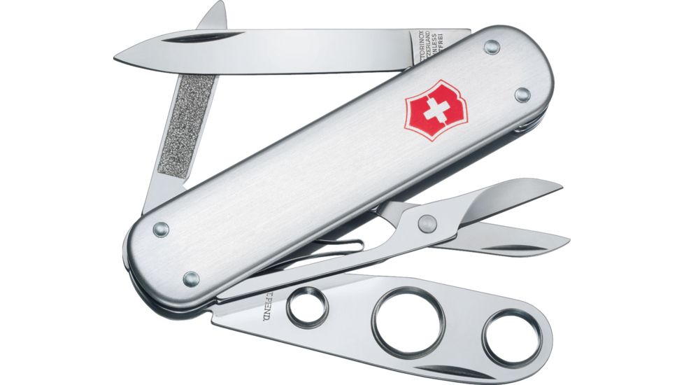 Victorinox Cigar Knife Swiss Army Knife Silver Alox