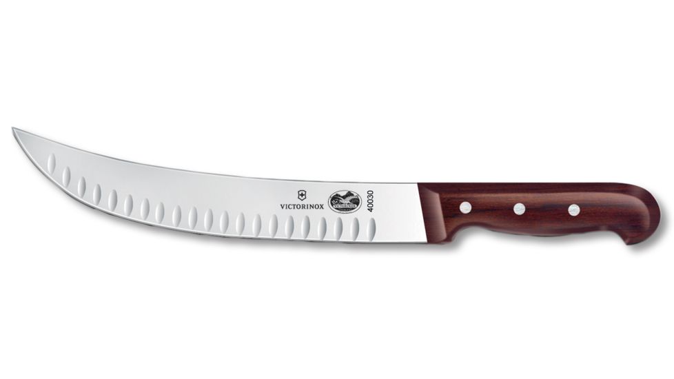 Victorinox Cimeter 10in. Granton Blade Rosewood HDL 40030