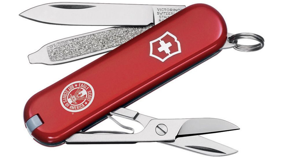 Victorinox Classic Eagle Scout Red Knife VN54401