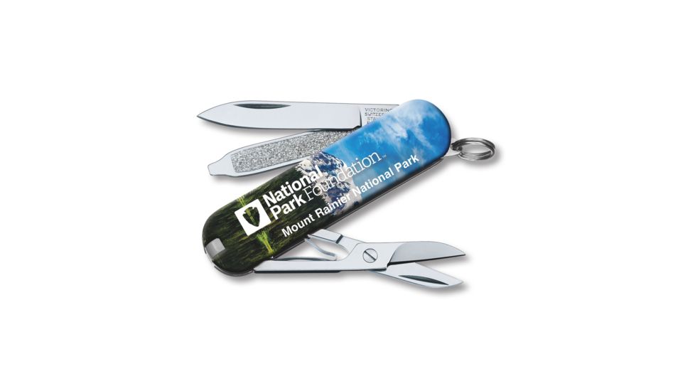 Victorinox Classic SD Swiss Army Pocket Knife, Mount Rainier 55353