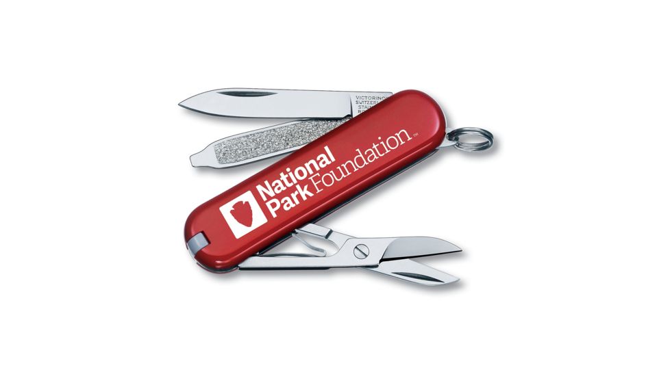 Victorinox Classic SD Swiss Army Pocket Knife, Red, 55350