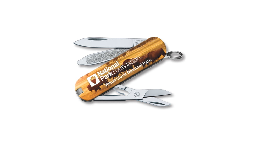 Victorinox Classic SD Swiss Army Pocket Knife, Yellowstone 55352