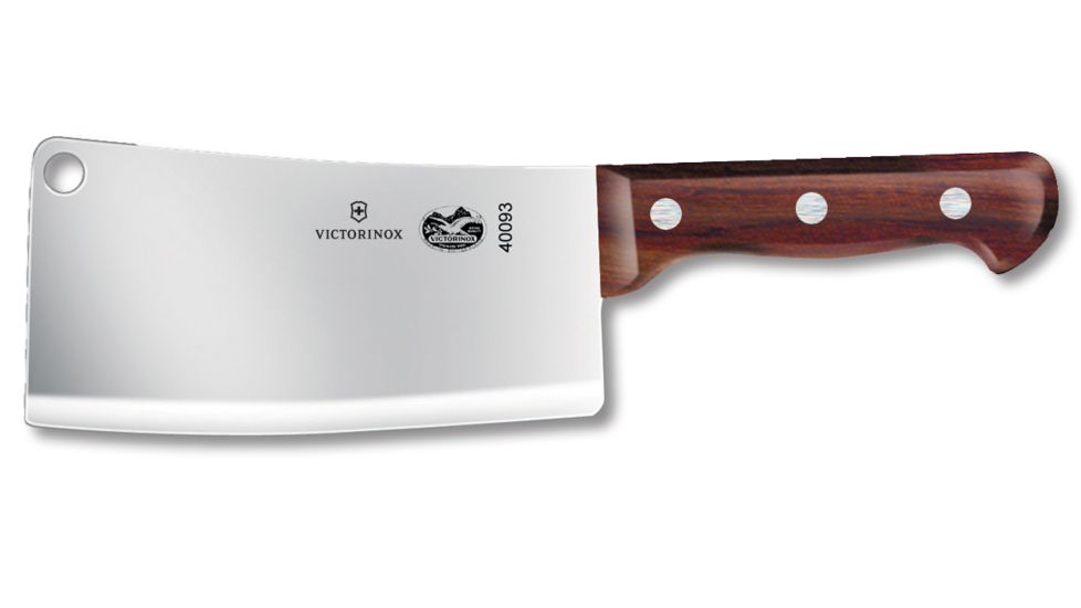 Victorinox Cleaver Restaurant 7in. x 3.5in. 1.5 lbs. Rosewood HDL 40093