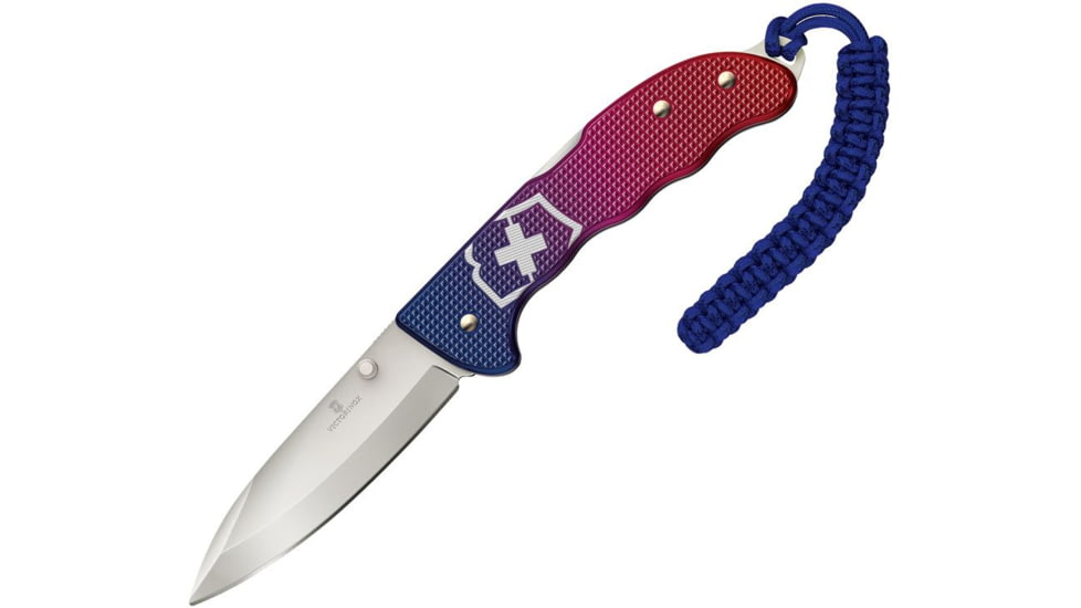 Victorinox Evoke Lockback Alox Red/Blue