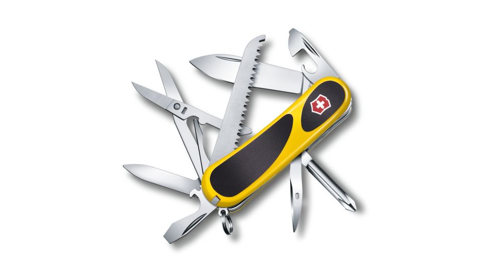 Victorinox Evolution Grip 18, Yellow / Black, 85mm, 2.4913.C8US1