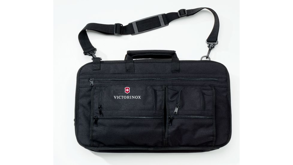 Victorinox Executive Knife Case Black POLY holds up to 12 knives 12in. in length 44953