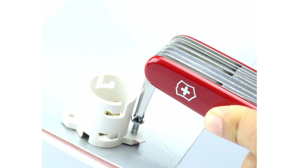 Victorinox Explorer Swiss Army Knife w/ Pouch, Red, 1.6703-X3
