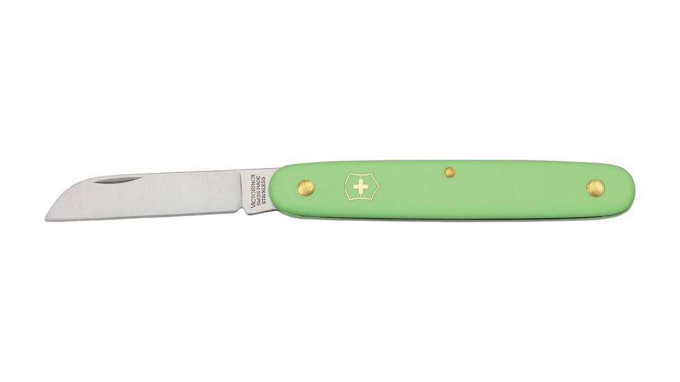 Victorinox Floral Knife Green Fold Knife VN3905047