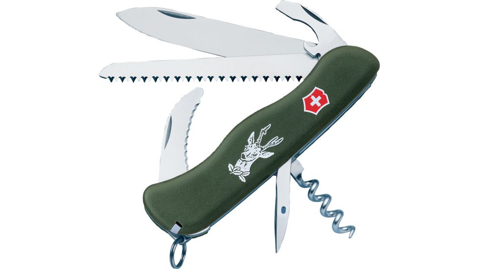 Victorinox Hunter Knives - Victorinox Swiss Army Knife, Colors Victorinox Hunter Knives - Victorinox Swiss Army Knife Olive Drab