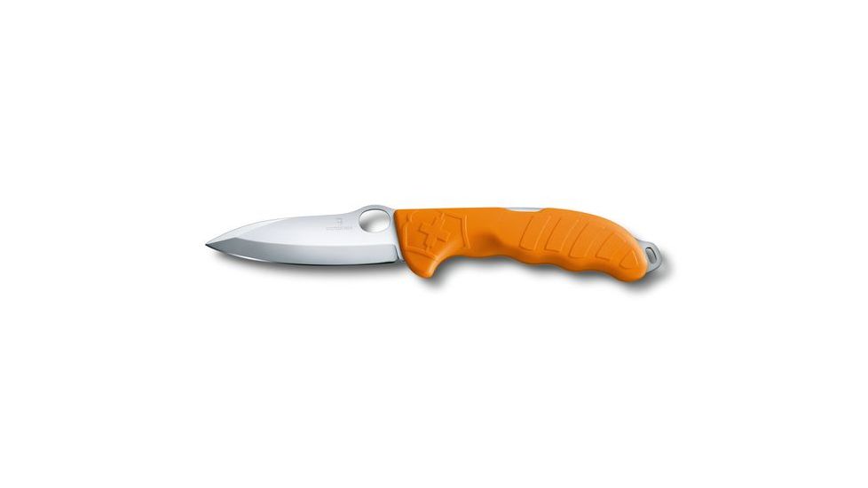 Victorinox Hunter Pro M with Pouch One-Hand Lock Blade, Orange, 130mm 0.9411.M9