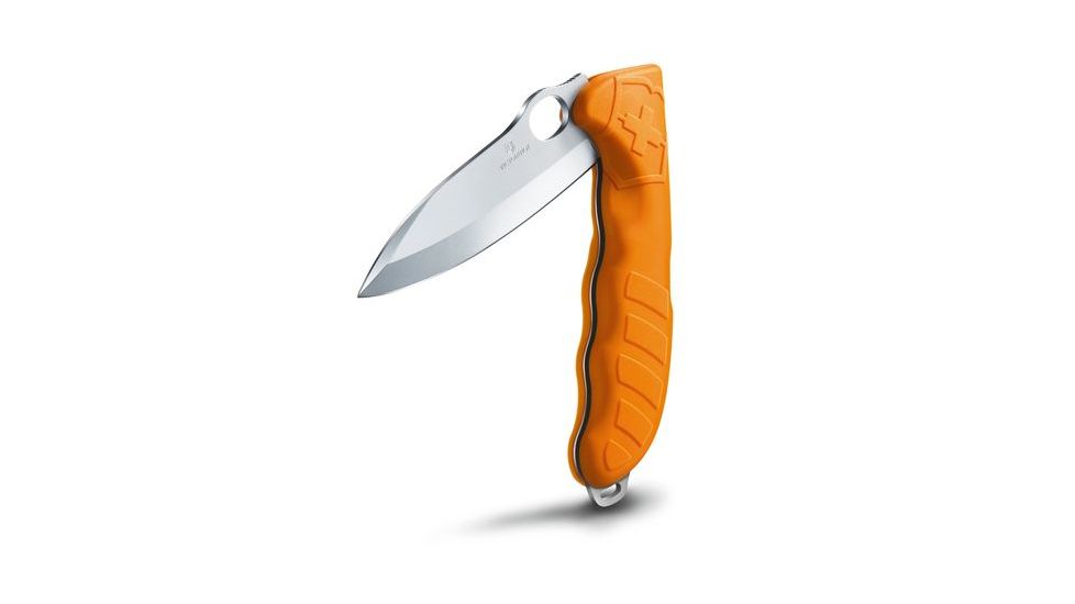 Victorinox Hunter Pro M with Pouch One-Hand Lock Blade, Orange, 130mm 0.9411.M9