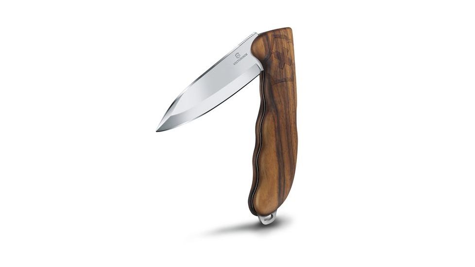 Victorinox Hunter Pro with Pouch One-Hand Lock Blade, Wood, 130mm 0.9411.63
