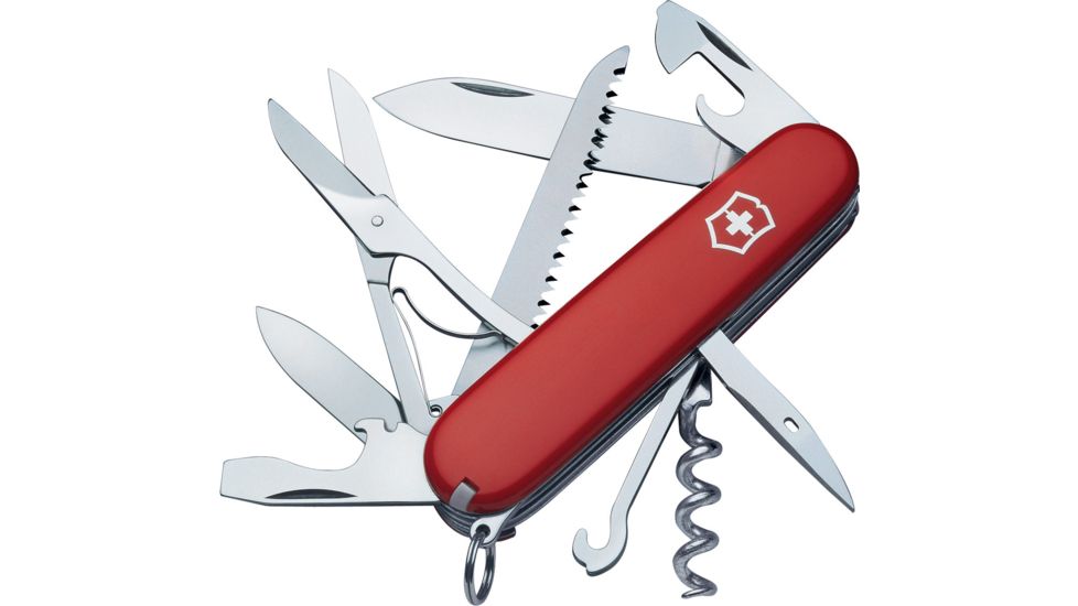 Victorinox Huntsman Swiss Army Knife Red 1.3713-033-X1