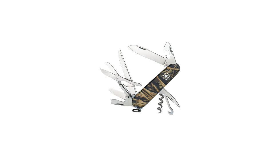 Victorinox Huntsman Swiss Army Knife w/Bottle Opener, Shadow Grass 53497