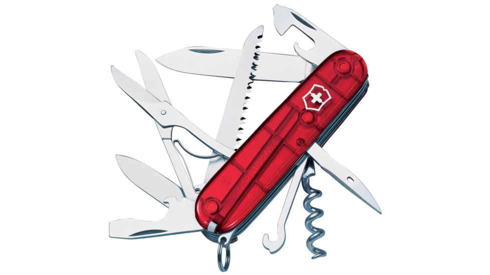 Victorinox Huntsman Swiss Army Ruby Knife w/Bottle Opener 53205