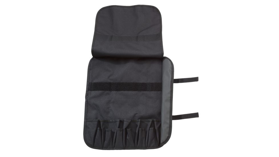 Victorinox Portable 14in Storage Knife Case, Black, Open