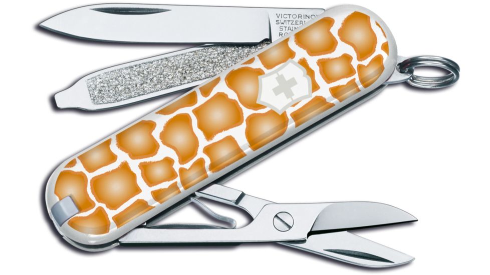 Victorinox Classic SD Swiss Army Knife, Giraffe 56221