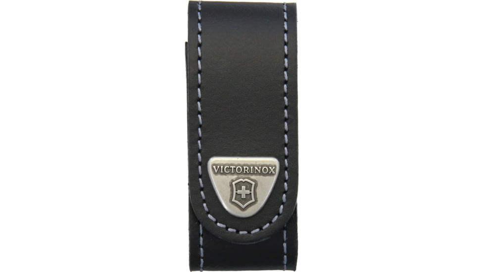 Victorinox Leather Belt Pouch Black, 3 overall, 4.0519-X1