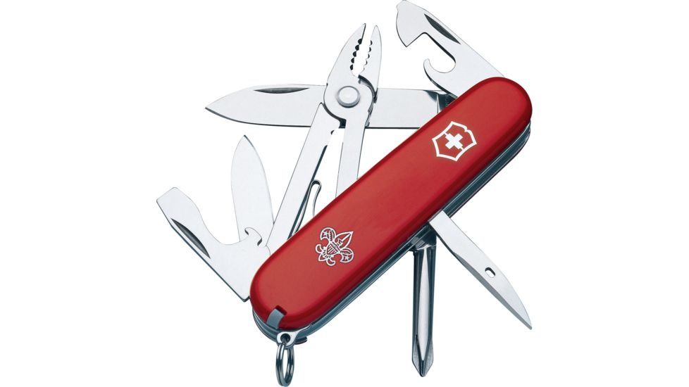 Victorinox Mechanic Boy Scout Swiss Army Knife Red 55441